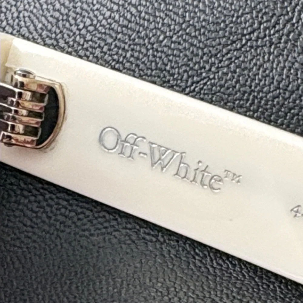 Blowout sale Off-White Cincinnati sunglasses white OERI 110C99PLA0010107 new